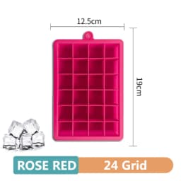 4/6/8/15 Grid Big Ice Tray Mold Giant Jumbo Large Food Grade Silicone Ice Cube Square Tray Mold DIY Ice Maker Ice Cube Tray