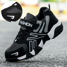 Children Boys Shoes School Sports Fashion Leather For Kids Tennis Casual Sneakers Children's Boy Running 7-12 Years Walking Shoe