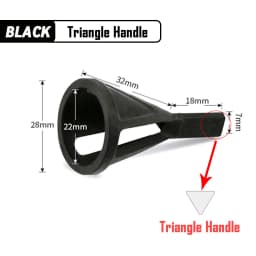 Deburring External Chamfer Tool Metal Hex Triangle Trimming Drill Bit for Stainless Steel Copper Screw Fast Remove Burr Removal