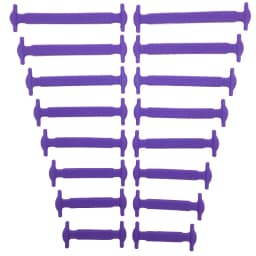 16pcs/lot Silicone Shoelaces No Tie Shoelaces 12 colors Elastic Lace Shoelace Creative Lazy Silicone Laces Rubber Lace