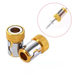 6.35mm Universal Magnetic Ring Alloy Screwdriver Bit Anti-corrosion Strong Magnetizer Drill Bit Magnetic Tool