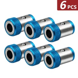 6.35mm Universal Magnetic Ring Alloy Screwdriver Bit Anti-corrosion Strong Magnetizer Drill Bit Magnetic Tool