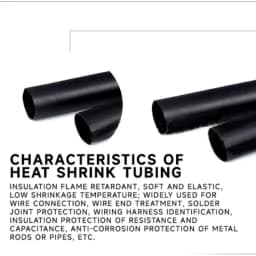 1m 41 Sealing Waterproofing AntiCorrosion Protection And Heat Shrink Tubing For WearResistant And Leak Proof MultiStrand Harness