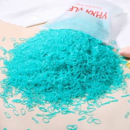 500Pcs Girls Colourful Disposable Rubber Band Elastic Hair Bands Headband Children Ponytail Holder Bands Kids Hair Accessories