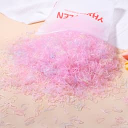 500Pcs Girls Colourful Disposable Rubber Band Elastic Hair Bands Headband Children Ponytail Holder Bands Kids Hair Accessories