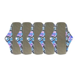 5PCS Small Medium Extra Large For The Whole Periods Sanitary Towel Reusable Menstrual Pads Washable Women Pads For Day And Night