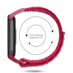 Nylon Loop for xiaomi Mi Band 9 8 Strap NFC SmartWatch Wristband Correa Replacement sport pulsera for Miband 7 6 5 4 3 Bracelet