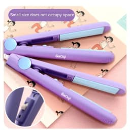 Curly Hair Styling Hair Straightening Comb Even Heat Distribution No Damage To Hair Styling Clips Mini Hair Straightening Irons
