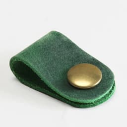 Genuine Leather Cable Organizer Vintage Earphone Wire Data Line Clips Cable Winder Tie Cable Management Cord Organizer Office