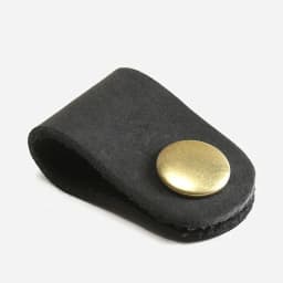 Genuine Leather Cable Organizer Vintage Earphone Wire Data Line Clips Cable Winder Tie Cable Management Cord Organizer Office