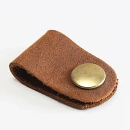 Genuine Leather Cable Organizer Vintage Earphone Wire Data Line Clips Cable Winder Tie Cable Management Cord Organizer Office