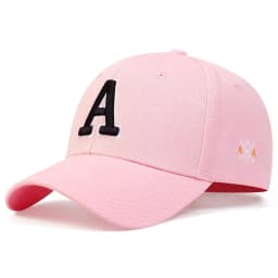 Unisex Simple Letter A Embroidery Baseball Caps Spring and Autumn Outdoor Adjustable Casual Hat Sunscreen Hat