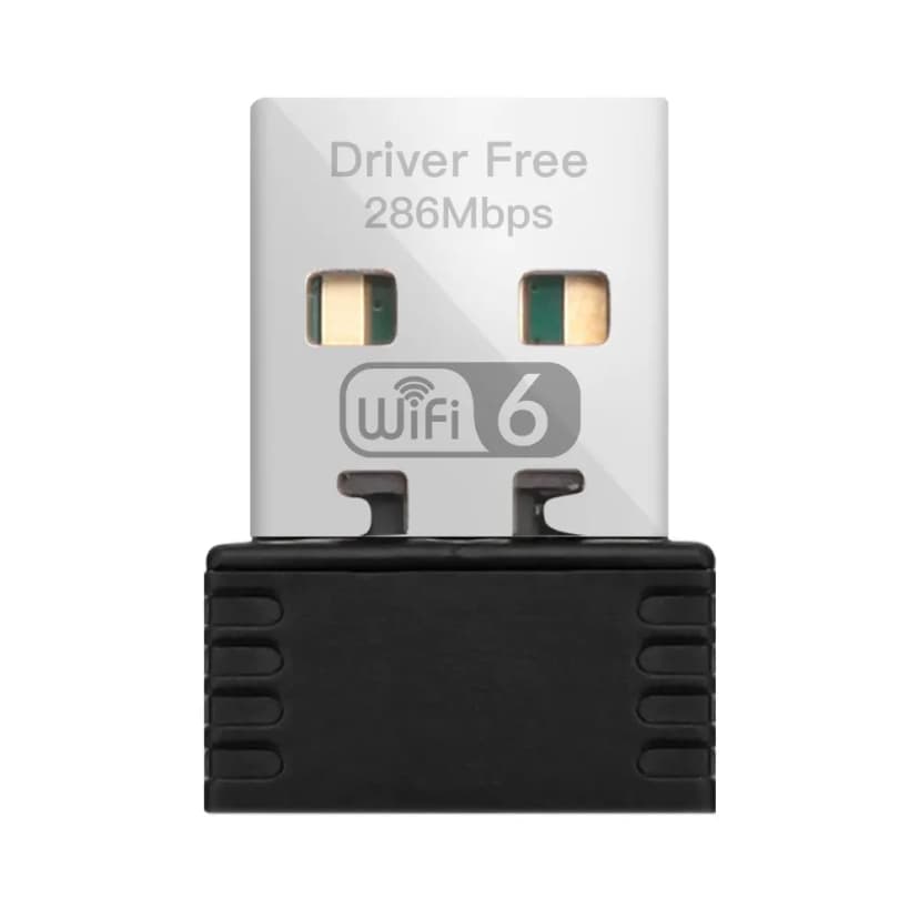 FENVI WIFI 6 Adapter AX286 Network Card Mini USB Dongle 2.4GHz 802.11AX Signal Reception For PC Laptop Windows 10/11 Driver Free