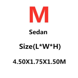 Car Cover Full Exterior Black Auto Cover Sunshade Dustproof Protection With Reflective strips Universal for Hatchback Sedan SUV