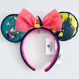 Disney Minnie Ear Headband For Women Disneyland Headband Mickey Adult/Child Ears Leather Plush Sequin Cosplay Girls Accessories