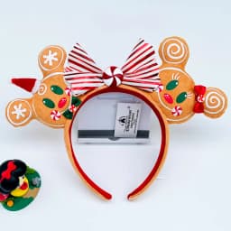 Disney Minnie Ear Headband For Women Disneyland Headband Mickey Adult/Child Ears Leather Plush Sequin Cosplay Girls Accessories