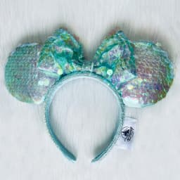 Disney Minnie Ear Headband For Women Disneyland Headband Mickey Adult/Child Ears Leather Plush Sequin Cosplay Girls Accessories