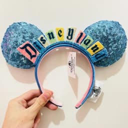 Disney Minnie Ear Headband For Women Disneyland Headband Mickey Adult/Child Ears Leather Plush Sequin Cosplay Girls Accessories