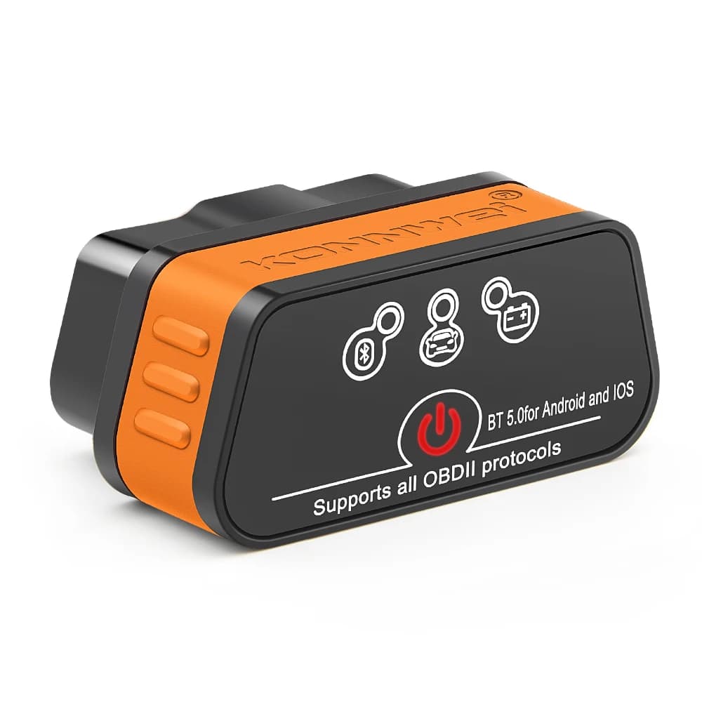 Konnwei ELM327 V1.5 Bluetooth 5.0 OBD2 Scanner ELM 327 V1 5 OBDII Auto Car Diagnostic Tools ODB2 OBD 2 Code Reader