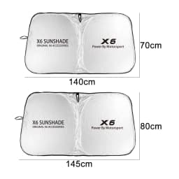 Car Interior Windshield Sunshade Sun Protector Parasol For BMW X5 E70 E53 X1 E84 F48 X3 F25 E83 X2 X6 E71 E30 X7 X4 F26 Xdrive