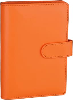 A5/A6 Budget Binder Planner Notebook  Cover PU  Loose-leaf Handbook 6 Holes Binder  Diary Agenda Paper Cover School Stationery