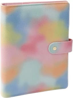 A5/A6 Budget Binder Planner Notebook  Cover PU  Loose-leaf Handbook 6 Holes Binder  Diary Agenda Paper Cover School Stationery