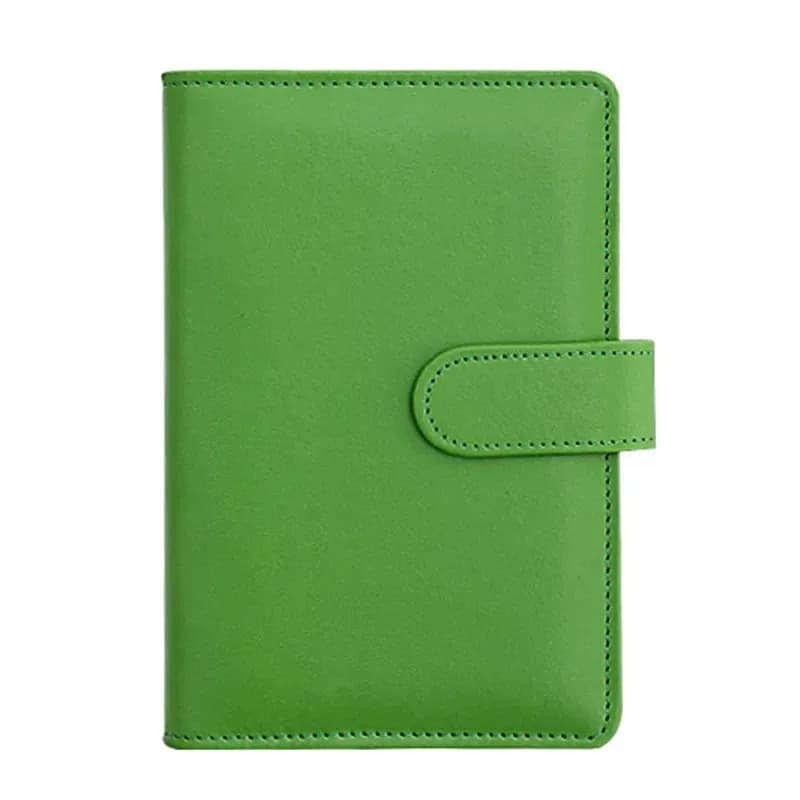 A5/A6 Budget Binder Planner Notebook  Cover PU  Loose-leaf Handbook 6 Holes Binder  Diary Agenda Paper Cover School Stationery