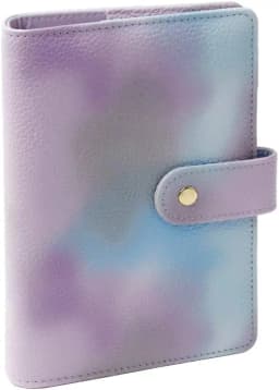 A5/A6 Budget Binder Planner Notebook  Cover PU  Loose-leaf Handbook 6 Holes Binder  Diary Agenda Paper Cover School Stationery