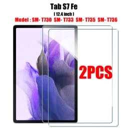 2PCS Tempered Glass Screen Protector for Samsung Galaxy Tab S8 Ultra Plus S6 Lite S7 Fe A7 Lite A8 S9 A9 Tablet Accessories Film