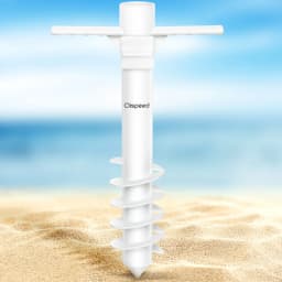 Ground Plug Umbrella Base Stakes Outdoor Accessories Beach Holder Vacation Essentials Plastic Stand Anchor
