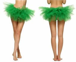 Sexy Adult Women's Half Skirt 5 Layers Tulle Puffy Skirt Ballet Short  Party Nightclub Mini Skirt Performance Event Costume