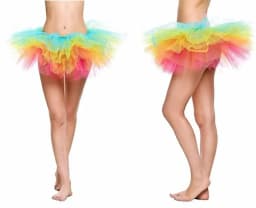 Sexy Adult Women's Half Skirt 5 Layers Tulle Puffy Skirt Ballet Short  Party Nightclub Mini Skirt Performance Event Costume