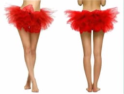 Sexy Adult Women's Half Skirt 5 Layers Tulle Puffy Skirt Ballet Short  Party Nightclub Mini Skirt Performance Event Costume