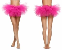 Sexy Adult Women's Half Skirt 5 Layers Tulle Puffy Skirt Ballet Short  Party Nightclub Mini Skirt Performance Event Costume