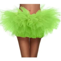 Sexy Adult Women's Half Skirt 5 Layers Tulle Puffy Skirt Ballet Short  Party Nightclub Mini Skirt Performance Event Costume