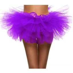 Sexy Adult Women's Half Skirt 5 Layers Tulle Puffy Skirt Ballet Short  Party Nightclub Mini Skirt Performance Event Costume
