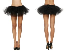Sexy Adult Women's Half Skirt 5 Layers Tulle Puffy Skirt Ballet Short  Party Nightclub Mini Skirt Performance Event Costume