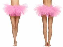 Sexy Adult Women's Half Skirt 5 Layers Tulle Puffy Skirt Ballet Short  Party Nightclub Mini Skirt Performance Event Costume