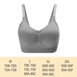 High Quality Single Handed Front Buckle Nursing Bra Breathable Women Breastfeeding Underwear Seamless Maternity Bra Push Up