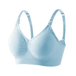 High Quality Single Handed Front Buckle Nursing Bra Breathable Women Breastfeeding Underwear Seamless Maternity Bra Push Up