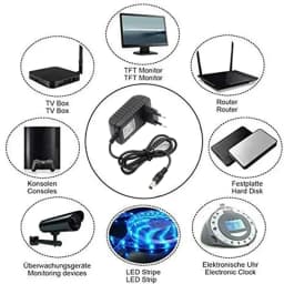 AC 110-240V DC 5V 6V 8V 9V 10V 12V 15V 0.5A 1A 2A 3A Universal Power Adapter Supply Charger adaptor Eu Us for LED light strips