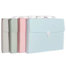 13 Pockets A4 Size Expanding Wallet File Folder Paper Document Storage Organ Bag Holder Office School Organizer