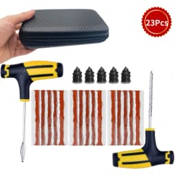 Car Tire Repair Kit Puncture Plug Tools Tyre Puncture Emergency for Tire Strips Stirring Glue Repair Tool Kit