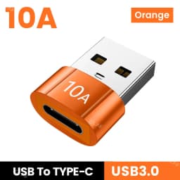 Elough 10A OTG USB 3.0 To Type C Adapter USB C Male To USB Female Converter Fast Charging OTG For Macbook Laptop Xiaomi Samsung