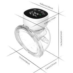 Wearable Breast Pump Mother and Baby Supplies Breast Pump Breast Milk Milking and Milking Machine Fully Automatic Breast Pump