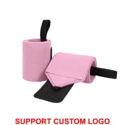 1 Pair Wristband Wrist Support Brace Straps Extra Strength Weight Lifting Wrist Wraps Bandage Fitness Gym Training Custom Logo