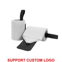 1 Pair Wristband Wrist Support Brace Straps Extra Strength Weight Lifting Wrist Wraps Bandage Fitness Gym Training Custom Logo