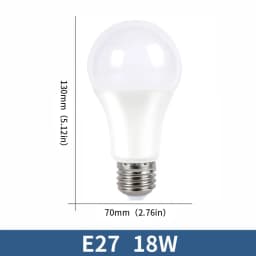 6pcs LED Bulb Lamps AC220V  E27 E14 3W 6W 9W 12W 15W 18W 20W  Lampada  Bombilla  Living  Room For Home Luminair