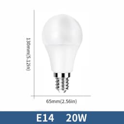 6pcs LED Bulb Lamps AC220V  E27 E14 3W 6W 9W 12W 15W 18W 20W  Lampada  Bombilla  Living  Room For Home Luminair