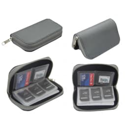 22 Slots Memory Card Collect Bag Camera Memory Card Case Holder Bag for CF/SD/Micro SD/SDHC/MS/DS Gameing SD Card Collection Box